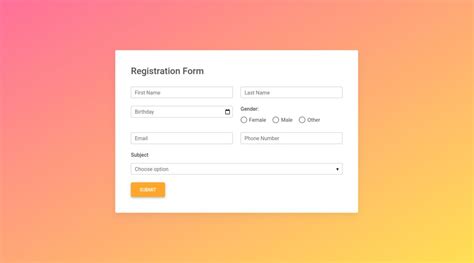 7 Responsive Bootstrap Forms Examples Various Templates Design