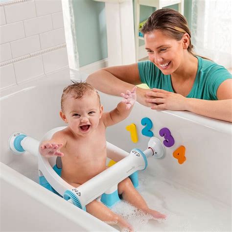 2019 baby shower new born baby bath tub ring seat infant child toddler kids anti slip safety toy chair bathtub mat bath seat support from newyearable. Summer Infant's My Bath Seat Available in January 2018