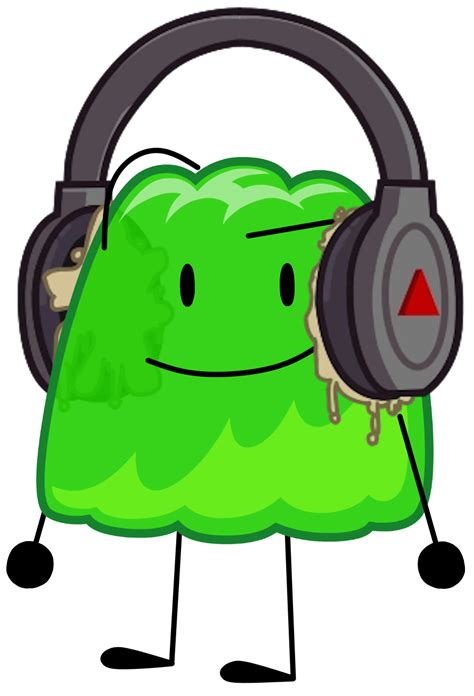 Gelatin From Bfdi With Revolutionary Headphones By Skinnybeans17 On