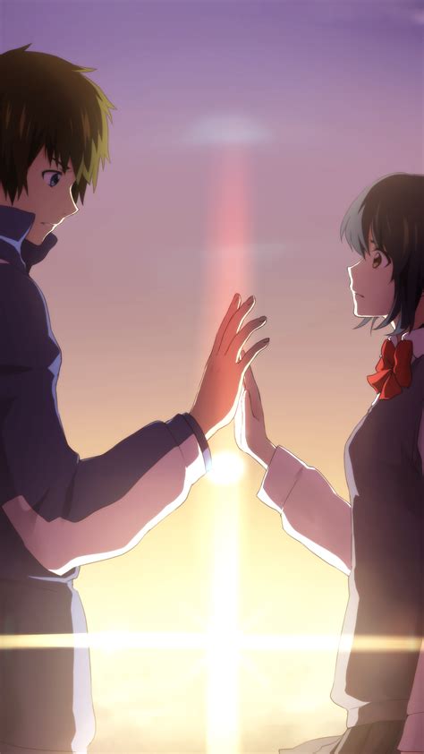 New 5 images (scroll down to end in options box). Anime/Your Name. (1440x2560) Wallpaper ID: 646967 - Mobile ...