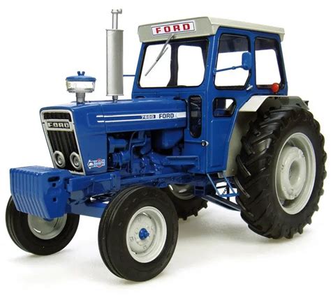 Uh 2799 116 Ford 7600 Vintage Tractor With Cabin In Diecasts And Toy