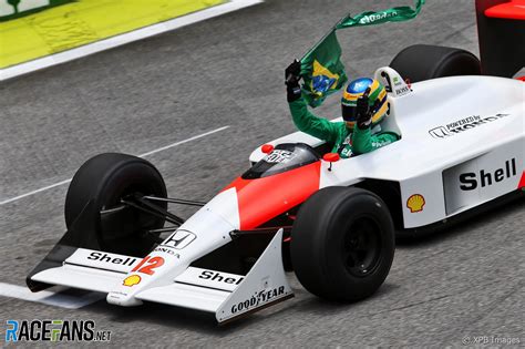 Bruno Senna Ayrton Senna Tribute Interlagos 2019 · Racefans