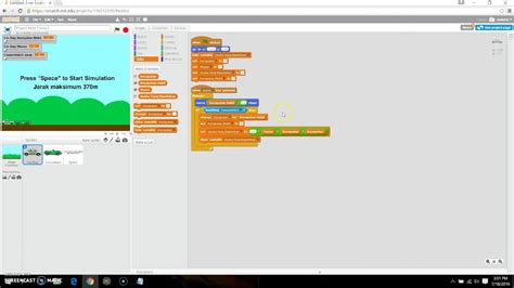 Physic Simulation Using Scratch Youtube