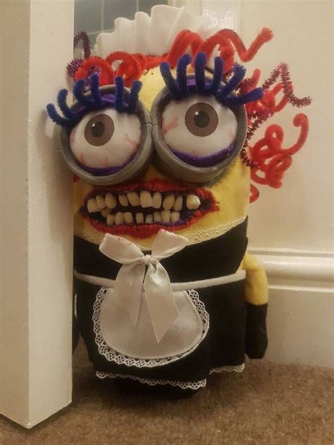 Rocky Horror Picture Show Magenta Inspired Minion Creepy Doll Creepy