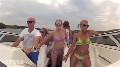 Turn Down For What Fail Bikini Girls Boat Crash Remix Original
