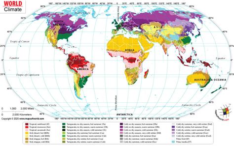 World Map With Climate Zones ~ Afp Cv