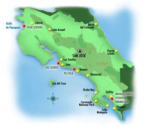 Los Suenos Costa Rica Map Maps For You