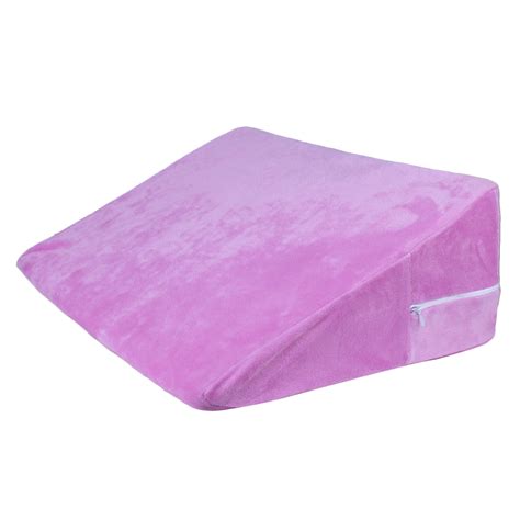 Wedge Microfiber Cushion Foam Sex Pillow Position Ramp Furniture Couple