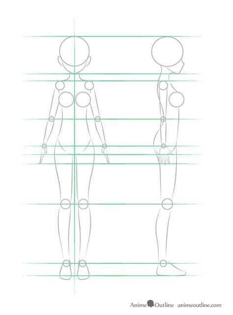 I have made a video on how to draw anime male body proportions, so i think some of you would like a video on how to draw girls. Pin on Art Ideas