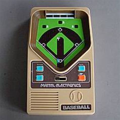 Baseball Mattel 1978 Retro Handheld Games