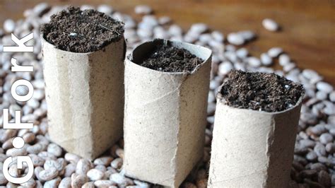 Cardboard Seed Starting Pots Diy Gardenfork Paper Pot Seed Starting