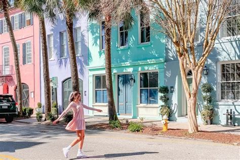 The Curious History Behind Charlestons Rainbow Row Secret Charleston
