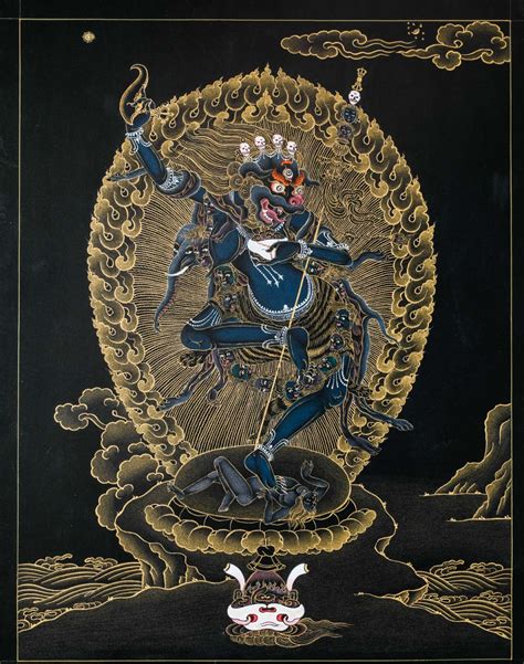 Simhamukha Thangka Enlightenment Dakini As Art