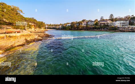 Shark Net At Parsley Bay Reserve In Vaucluse Sydney New South Wales