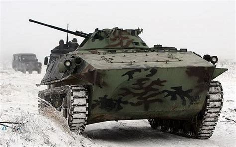 Yugoslav Bvp M80 In Winter Exercise Combat Armor Military Vehicles