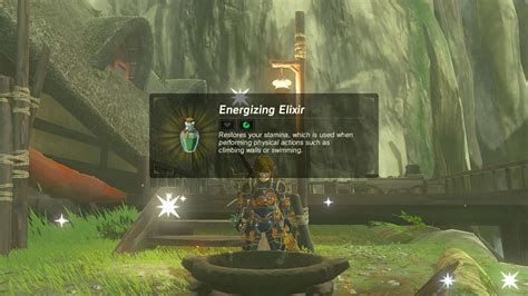 Attempt to make gargantuan slaughterfish easier to loot; How to Make Elixirs in Zelda: BOTW
