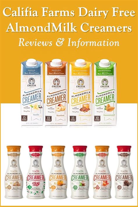 Califia Farms Almondmilk Creamer For Coffee And Tea Review