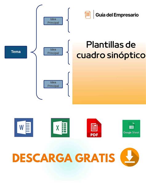 Plantillas De Cuadro Sinóptico Plantillas Word Pdf 2023