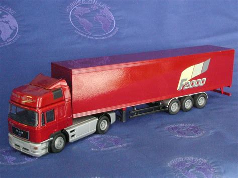 Buffalo Road Imports Man F2000 Semi Container Truck Truck Box Trailer