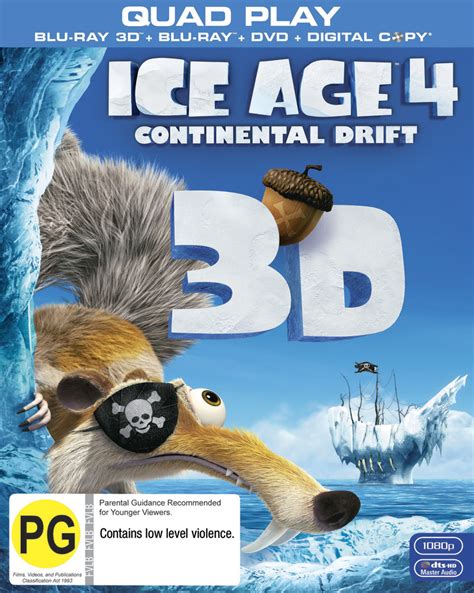 Ice Age 4 Continental Drift 3d Superset Blu Ray 3d Blu Ray Buy