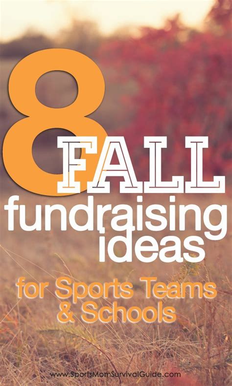 Lots of great money making ideas for your team or club. Fall Fundraiser Ideas