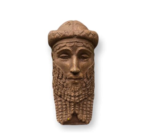 Sargon Of Akkad Statue King Of Akkad Mini Sculpture Sumerian