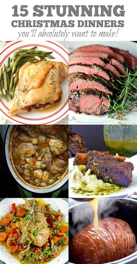 Crock pot chili & corn bread. 15 Stunning Christmas Dinners You'll Absolutely Want To ...
