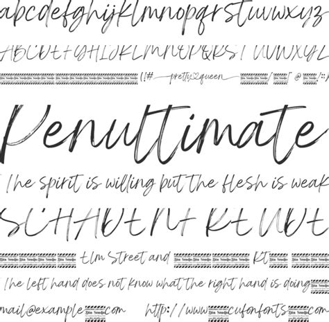 Pretty Queen Personal Use Font Download Free For Desktop And Webfont