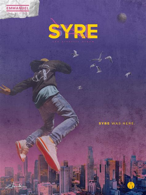 Poster Design Syre The Electric Album The Dots Albumart Poster