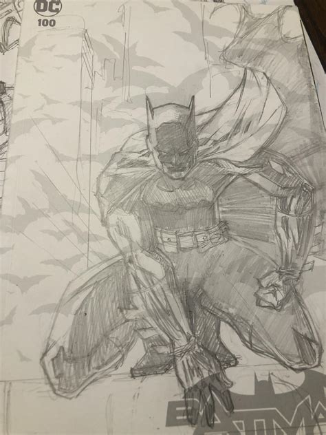 Batman Sketchcover Im Working On Oc Rcomicbookart