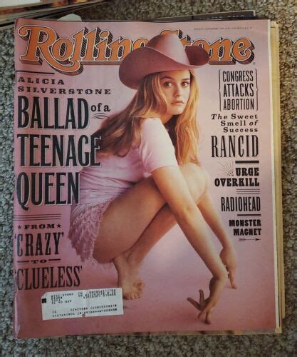 Rolling Stone Magazine Issue 716 September 71995 Alicia Silverstone No