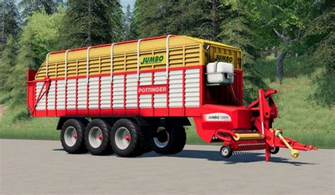 Pottinger Jumbo Loading Wagon 43000 Liters V1000 Mod Mod Download