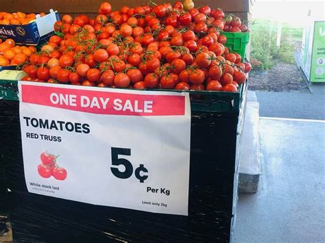 Tomato Wars Auckland New World Selling Tomatoes For 5 Cents A Kilo