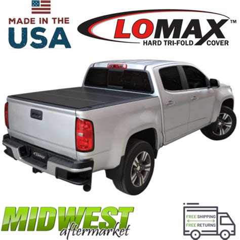 Lomax Hard Tri Fold Diamond Plate Tonneau Cover Fits 2020 Jeep