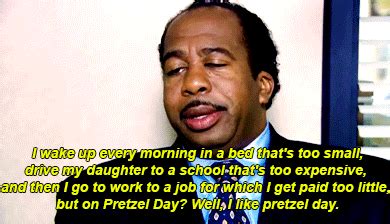 The office pretzel day quote. Here's The Thing About Working In An Office.. - Hunny ...