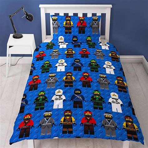 Lego Ninjago Movie Ninja Reversible Rotary Single Bed Duvet Quilt