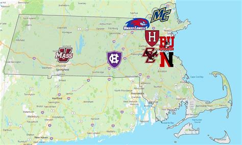 Sports Teams In Massachusetts Sport League Maps