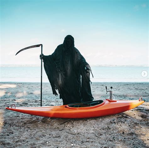 Meet Swim Reaper An Instagram Account About A Beach Loving Grim Reaper