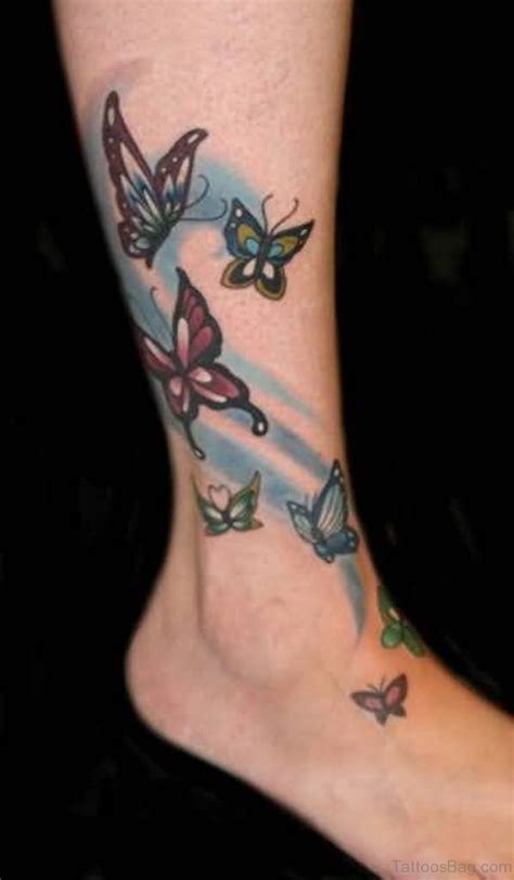 50 Excellent Butterfly Tattoos On Ankle