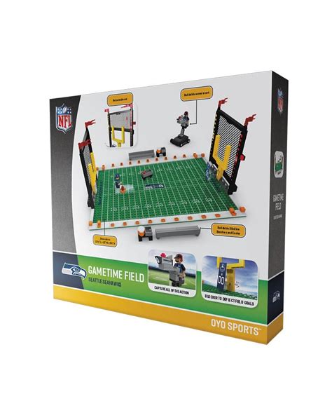 Seattle Seahawks Nfl Oyo Figure And Field Team Game Time Set Ebay