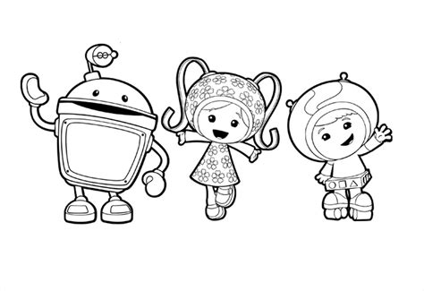 Milli, geo and bot refer to the child viewer as their umifriend, and encourage him or her to develop their mighty math powers! Colorators - Coloring Pages for Kids: Team Umizoomi ...