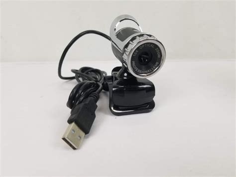Usb Webcam 10x Optical Zoom Professional Lens New