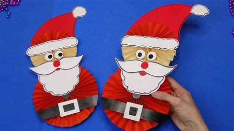 Diy Santa Claus How To Make Santa Claus Christmas Crafts For Kids