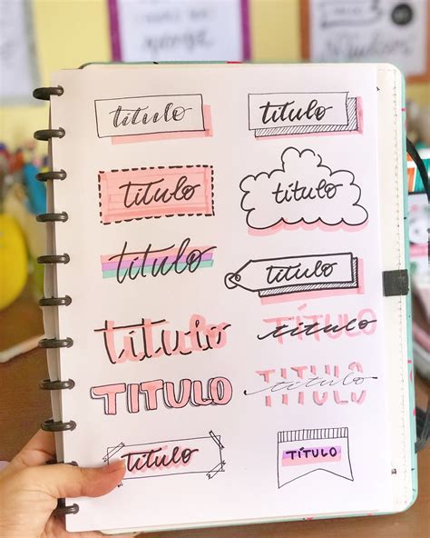 This Is A Massive List Of Bullet Journal Doodle Tutorials To Give You