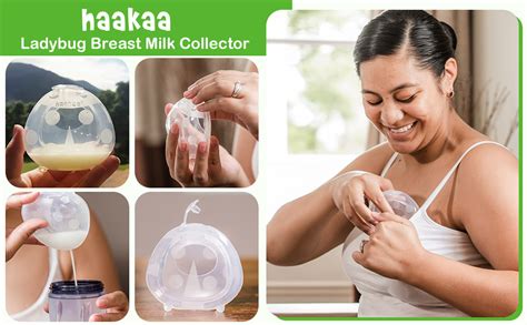 Amazon Com Haakaa Ladybug Milk Collector Wearable Breast Shells