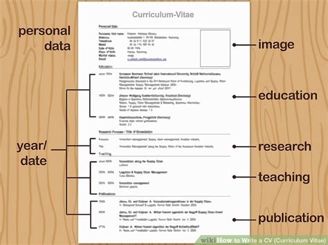 You start looking for a better cv template online and find one that costs 9.99 or more. How to Write a CV (Curriculum Vitae) (with Pictures) - wikiHow
