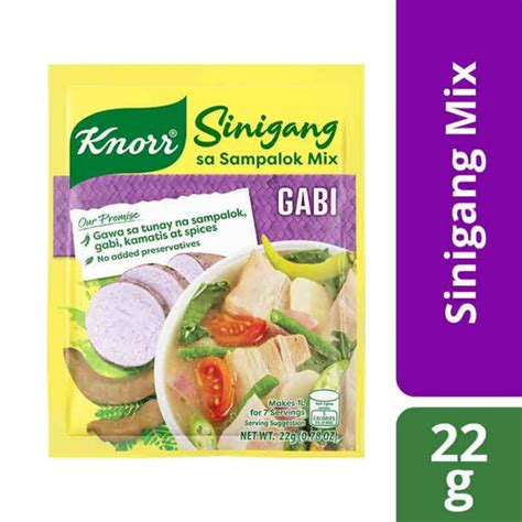 Knorr Sinigang Na May Gabi G