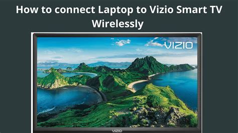 Connect the transmitter to your laptop to an available usb port on your device. How to Connect Laptop to Vizio Smart TV wirelessly - Apps ...