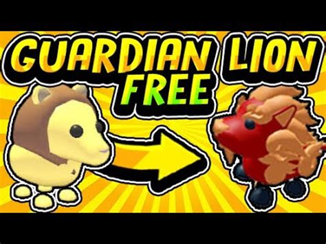 Adopt me with masonishplays he got a guardian lion! Guardian Lion Adopt Me Lunar New Year Update 2021 : Adopt ...
