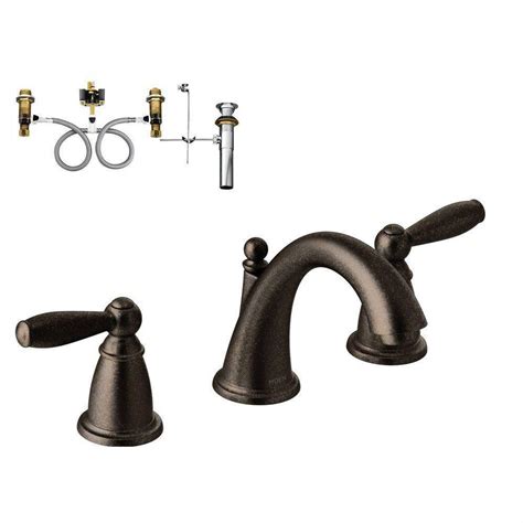 Chances are you'll discovered one other moen bathroom fixtures home depot better design ideas. MOEN Brantford 8 in. Widespread 2-Handle High-Arc Bathroom ...